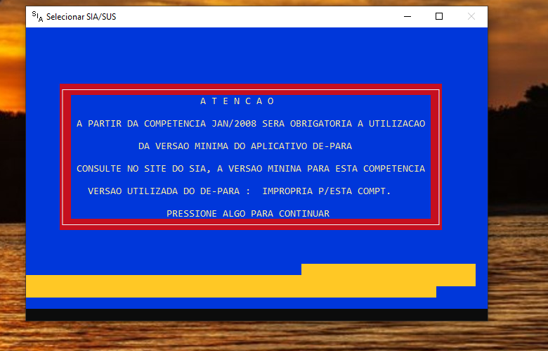 ERRO SIA DE-PARA.png